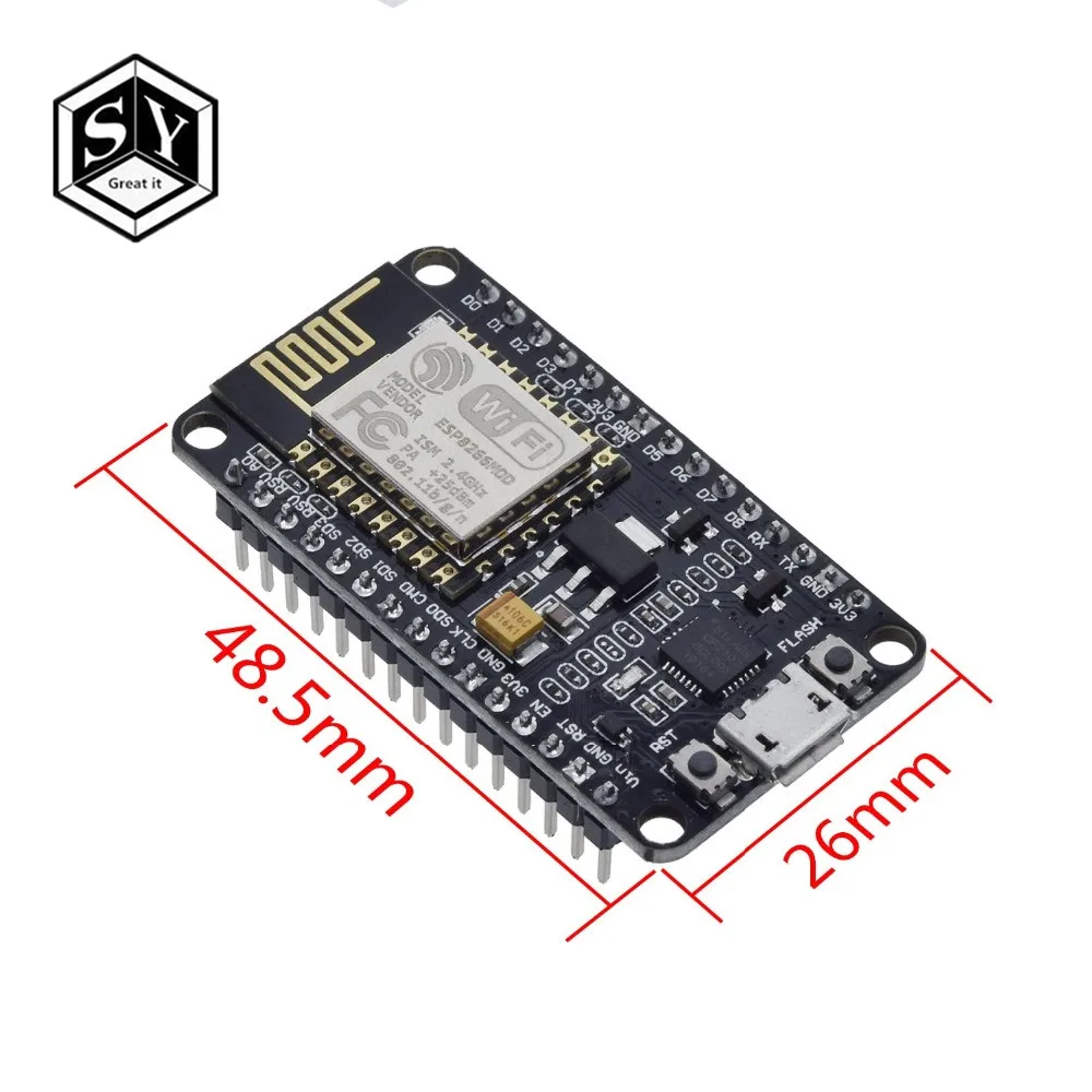 Беспроводной модуль CH340/CP2102 NodeMcu V3 V2 Lua wifi Интернет вещей макетная плата на основе ESP8266 ESP-12F с pcb антенной - Цвет: cp2102 welding