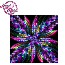 Алмазная картина 5d diy на заказ с изображением цветов мандалы Алмазная картина eigen foto Алмазная вышивка религиозные иконы квадратные подарки