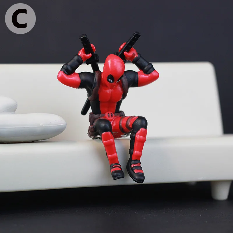 Disney Marvel Deadpool 2 X-Men Action Figure PVC Model Collection Toys Anime Mini Doll Decoration Figurine Model Kids Gift Boys