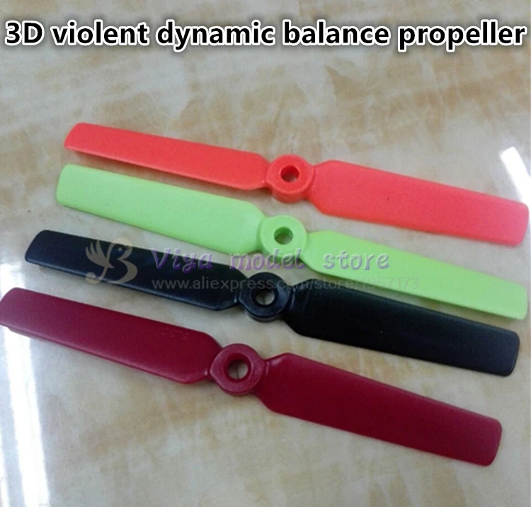 

6 pairs Dynamic Balancing 3D paddle violent two 2 blade 5045 paddle multirotor 2 blades propeller for DIY FPV mini drone QAV-R