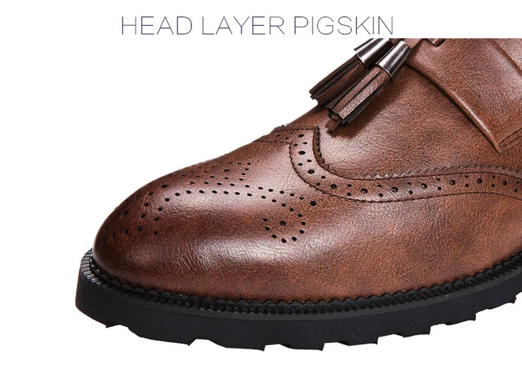 Г.; нарядные туфли для мужчин с перфорацией типа «броги» из натуральной кожи; мужские туфли-оксфорды с острым носком в стиле ретро; Мужская обувь в винтажном стиле