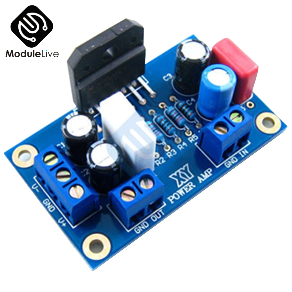 60 ВАТТ LM3886TF звуковой телефон цифровой усилитель мощности DIY комплект платы AC 20 ~ 28