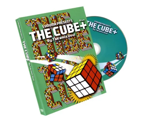 

Free shipping ITgimmick The Cube PLUS (Gimmicks & ALL) by Takamitsu Usui - close up street bar magic tricks