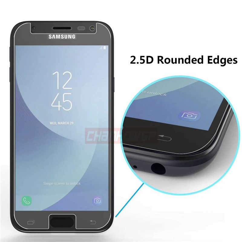 Закаленное стекло для Samsung Galaxy J3 2017 Защитная пленка экрана On J330 Pro защитная