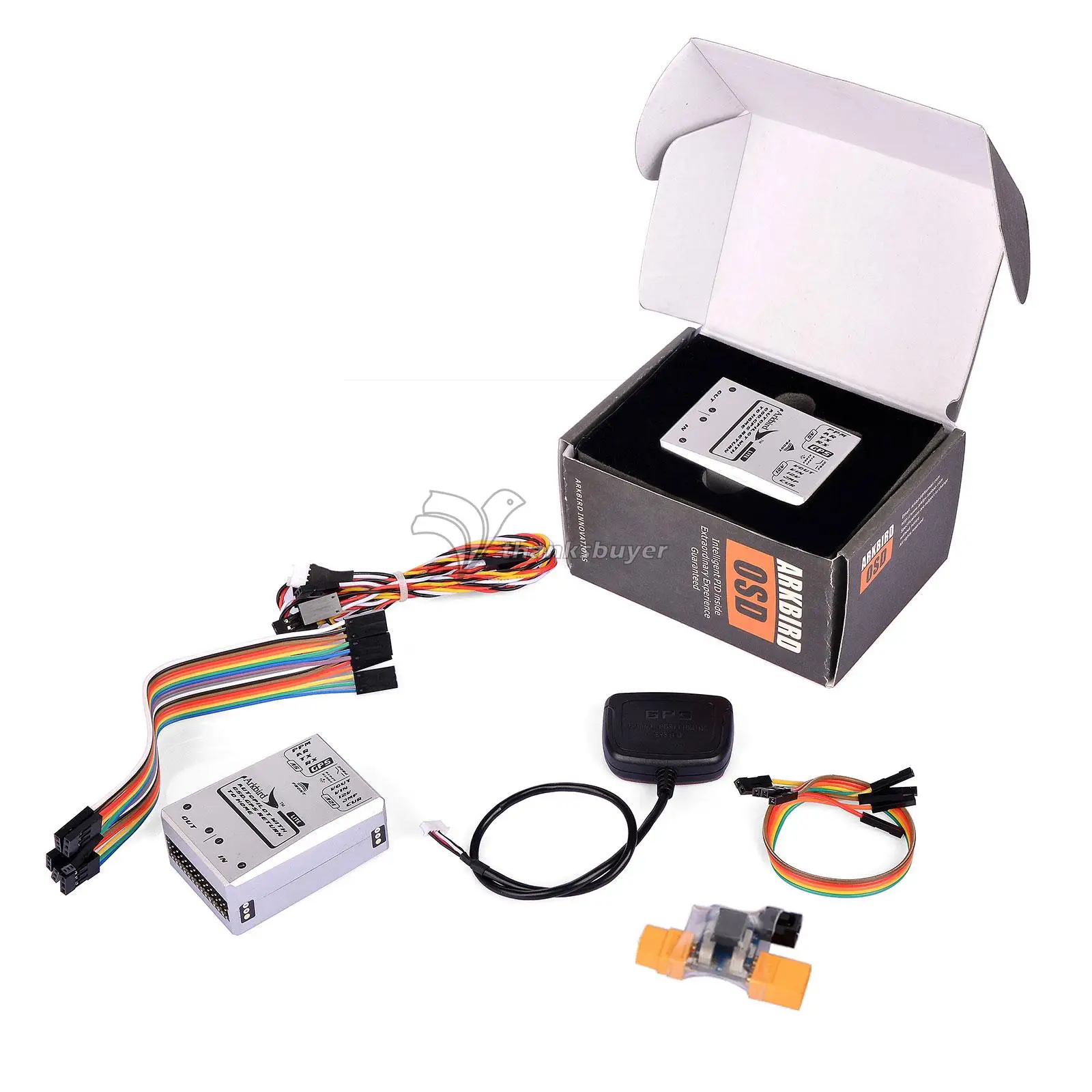 Arkbird 2.0 Lite Flight Controller + GPS + Galvanometer for Fixed Wing