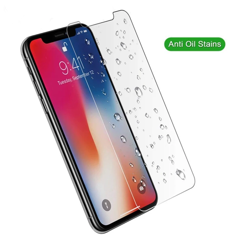 Закаленное стекло для iPhone XS Max XR X 7 8 6 5 S 6S Plus Ten 10 Защитная пленка Apple Watch 3 2 1 38 мм 42