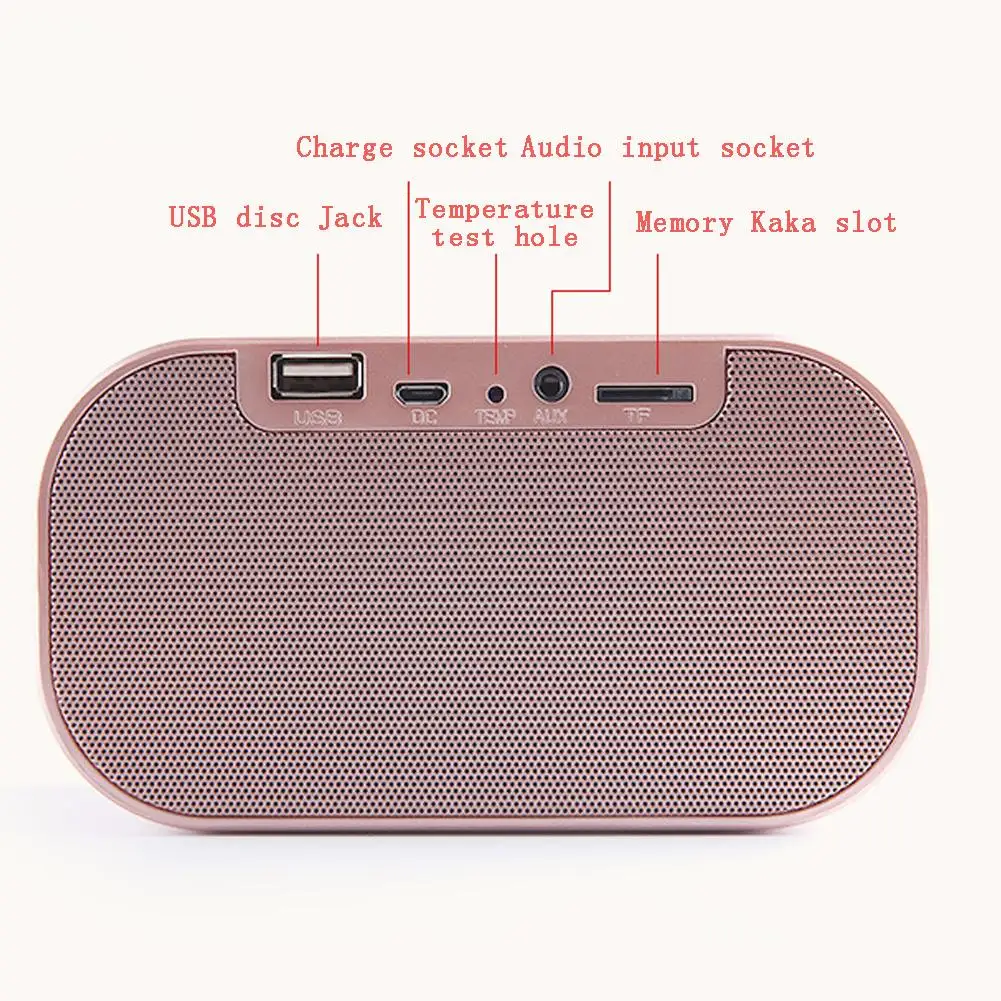 S2 Bluetooth динамик беспроводной мини мобильный будильник Компьютер автомобильный