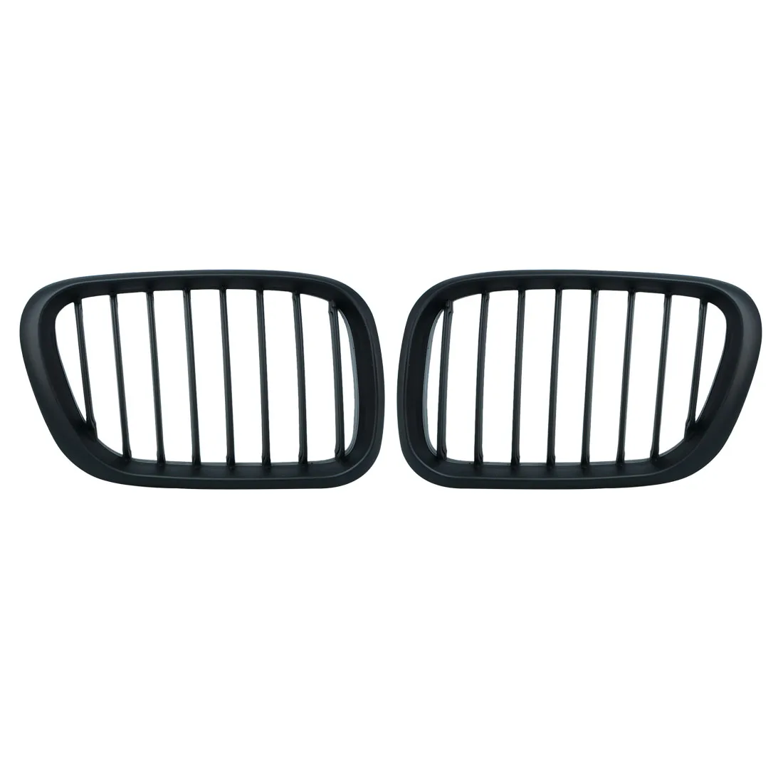 

1pair Gloss E53 Black Front Slat Grilles Kindly Grill For BMW E53 X5 1998 - 2003 Car Accessory