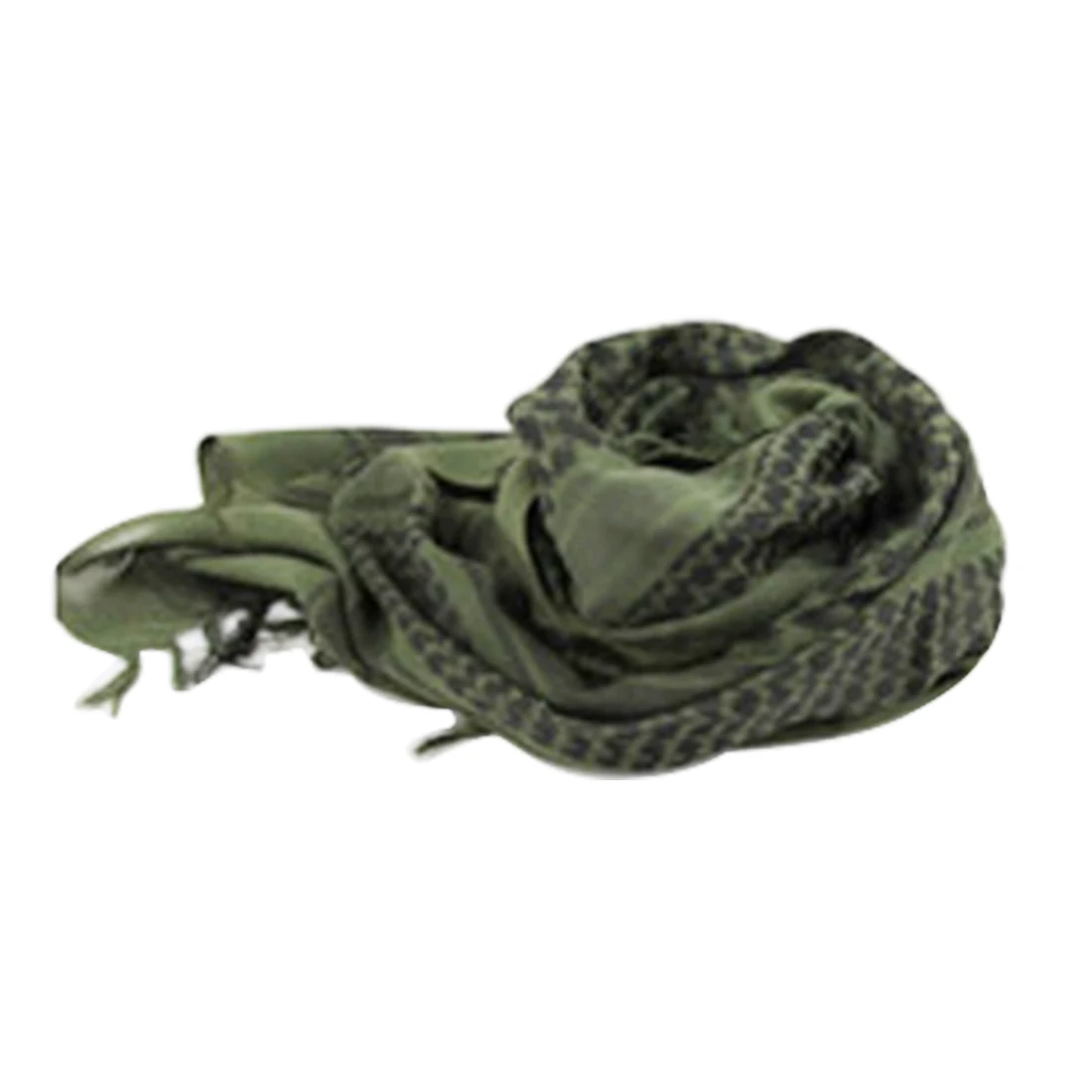 Абсолютно охотничий кемпинг походный армейский Военный Тактический кеффиех шемаг пустынный шарф в арабском стиле шаль шейный шарф - Цвет: Green
