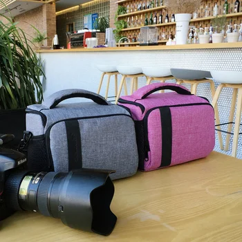 

Fashion DSLR Camera Photo Bag For Canon 750D 700D 650 6D 1300D 1200D 77D 800D 200D 100D Canon Camera Backpack Lens Pouch
