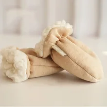 Новорожденного перчатки детские перчатки зимние Warnth варежки проветрить для предотвращения лица для бронь детская