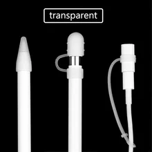 Антиутерянный колпачок держатель колпачок для наконечника пыленепроницаемый для Lightning Кабель адаптер Комплект из тросов легкий силикон для iPad Pro Apple Pencil