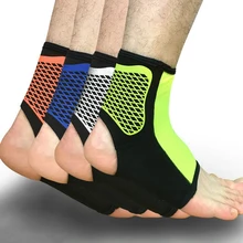 2 шт. эластичная поддержка щиколотки повязка на лодыжку Спортивная безопасность лодыжки подкладка со стяжкой Баскетбол велосипед Защита ног футбольное кольцо для лап птиц