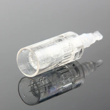 

30pcs 9pins Cartridge Needle Micro Buckle Port Microneedles Cartridge For Tattoo Needles Eyebrow Eyeliner Permanent Makeup Pen