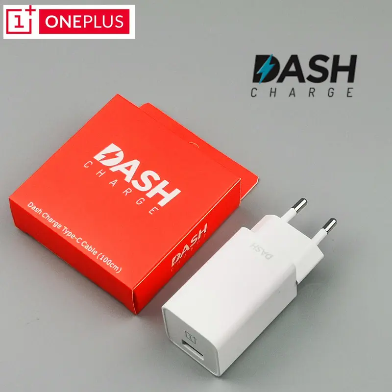 

Oneplus 7 dash charger Original One Plus 6 6t/5t/5/3t/3 Smartphone 5V/4A Fast Charge Usb Wall EU Power Adapter Usb Type C cable