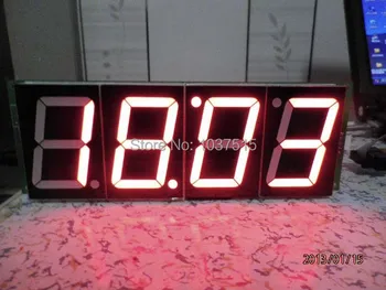 

4 Countdown timer digital colock for real life escape room game props led count down board