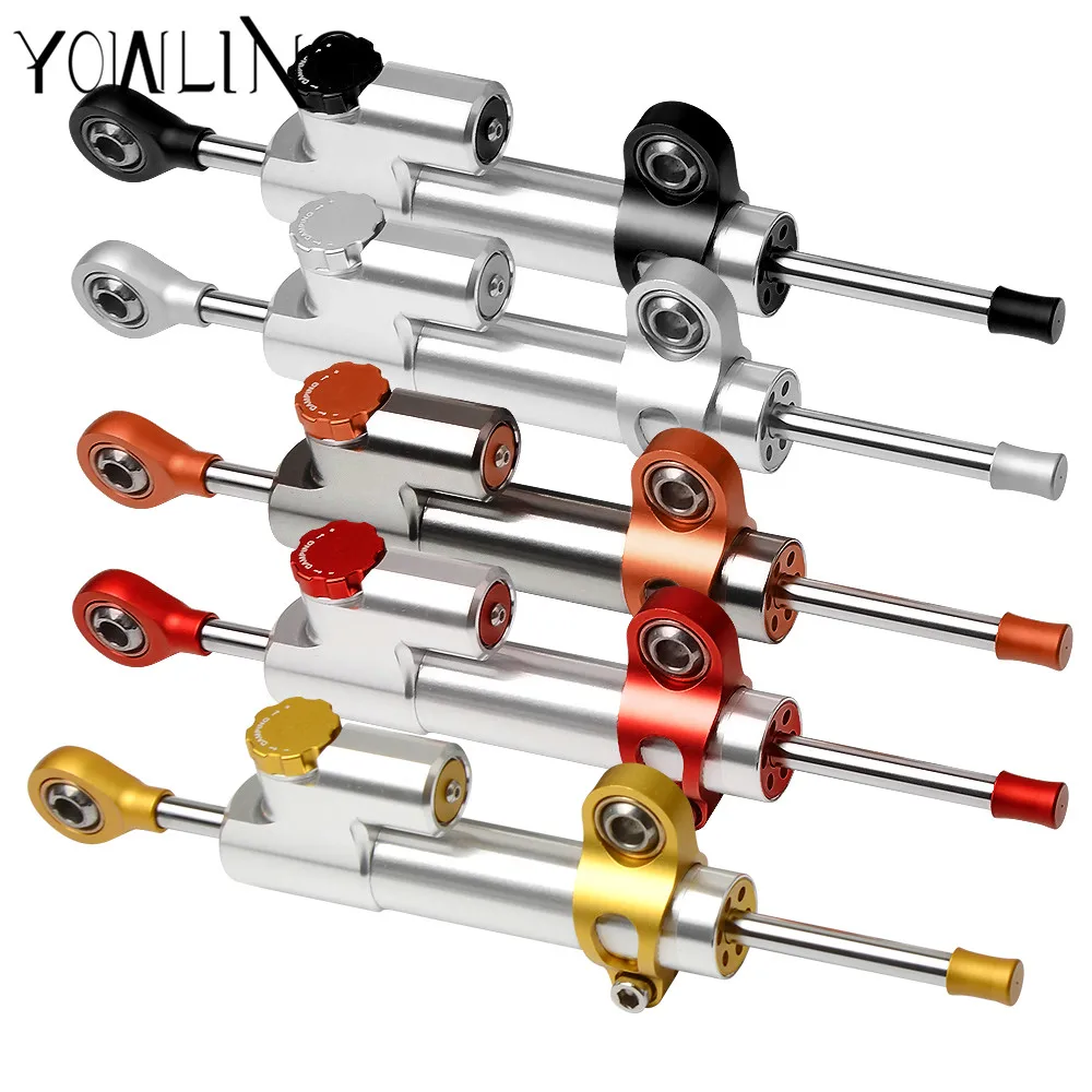 

Motorcycles Steering Stabilize Damper StabilizerLinear Reversed Safety FOR DUCATI MONSTER 848 EVO DIAVEL HYOSUNG GT250R GT650R