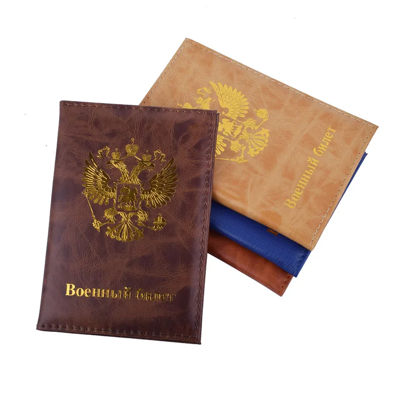 

Russia ,Ukraine, Belarus Passport Cover Women Leather Passport Holder Organizer Cover Passport Case Men Travel Wallets
