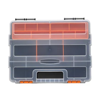 

Plastic Hardware Tool Storage Case Auto Repair Tools Box Spanner Screwdriver Parts Organizer Boxes F-290