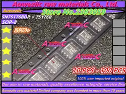 Aoweziic 2018 + 100% новая импортная оригинальная SN75176BDR 75176BDR 75176B MP2374DS LM211QDRQ1 LM211Q СОП-8 интегральная схема