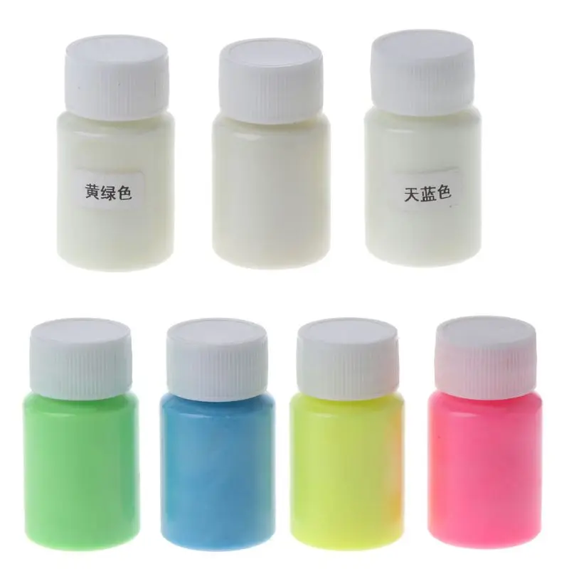 

Glow in The Dark Liquid Luminous Pigment Non-Toxic for Paint Nails Resin Makeup Jewelry Tools