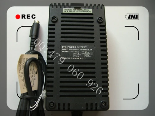 

[ZOB] 3 way power 5V+12V-12V power adapter UP3043K-3 --3PCS/LOT