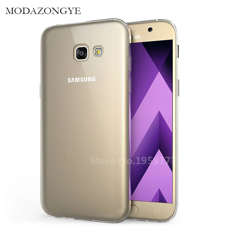 

Soft Transparent Case For Samsung Galaxy A7 2017 Case Cover Silicone Back Cover Phone Case For Samsung Galaxy A7 2017 SM-A720F