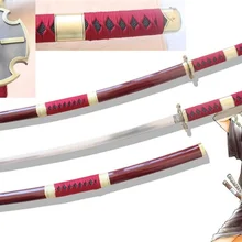 S1507 японский аниме RORONOA Зоро сандай китсу меч Блестящий Хамон лезвие 41," одна деталь