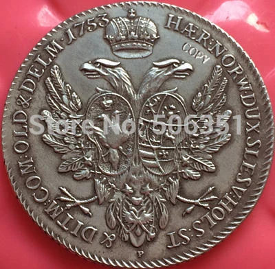 

Russian COINS 1 ruble 1753 copy