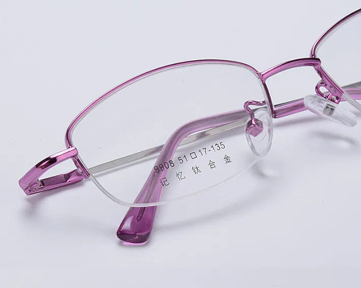 Eyesilove memory alloy myopia glasses Nearsighted Glasses prescription glasses women eyewear ultra-light -0.50 to -6.00