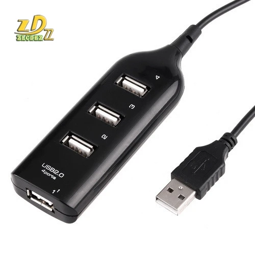 От 1 до 4 портов USB концентратор зарядное устройство + кабель синхронизации 480Mpbps