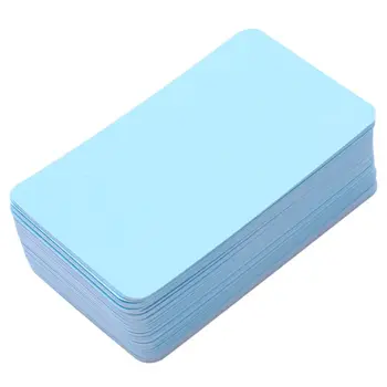 

Message Cards Blank Paper Cards for DIY Words Business Small Notepads 100 pcs