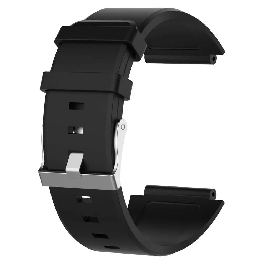 Замена силикона ремешок браслет часы ремешок для sony Smartwatch 2 SW2 - Цвет: Черный