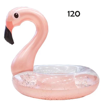 120 Flamingo Надувные прозрачные надувные матрасы надувные игрушки для взрослых - Цвет: 120 Flamingo