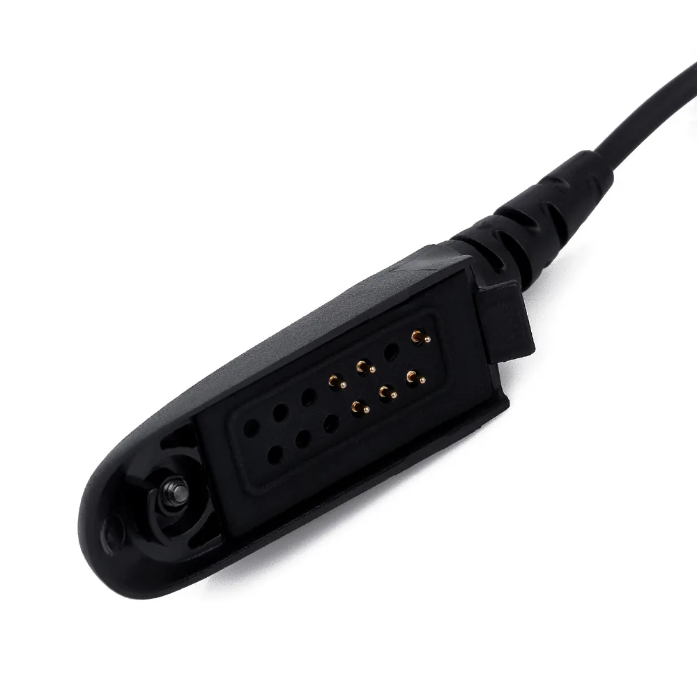 Для рации Motorola GP328 GP329 Воздушная трубка акустическая гарнитура с PTT & VOX GP340 GP380 MTX850