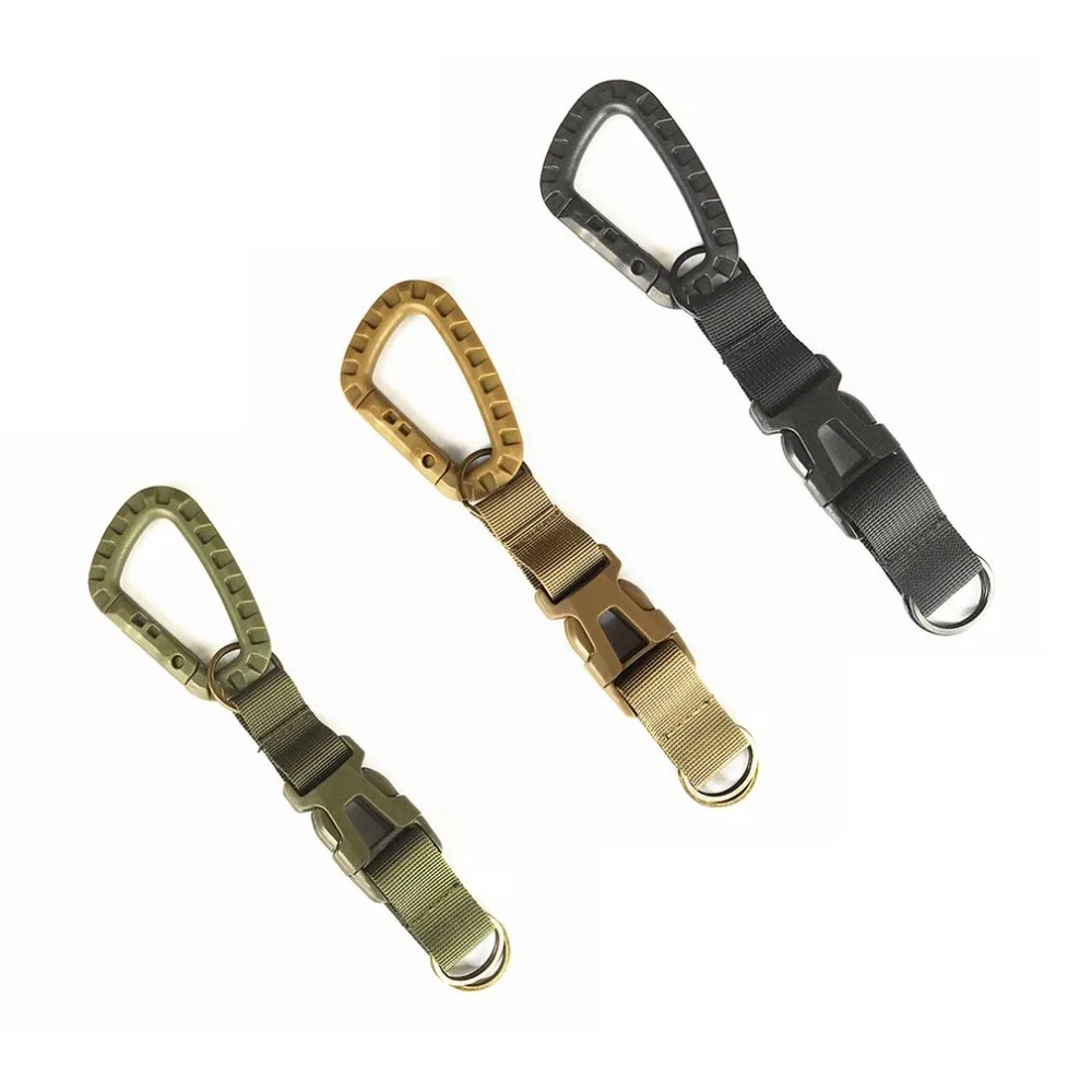 النايلون Carabiners المفاتيح الجيش الصيد حزام تنجيد التنزه الرياضة في الهواء الطلق خدمة حزام تسلق اكسسوارات النايلون Carabiners المفاتيح الجيش الصيد حزام تنجيد التنزه الرياضة في الهواء الطلق خدمة حزام تسلق اكسسوارات
