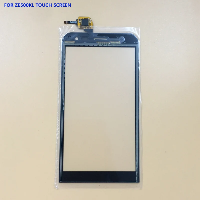 

100% Test Black For ASUS ZenFone 2 Laser ZenFone2 ZE500KL Front Touch Screen Digitizer Panel Glass Sensor Replacement