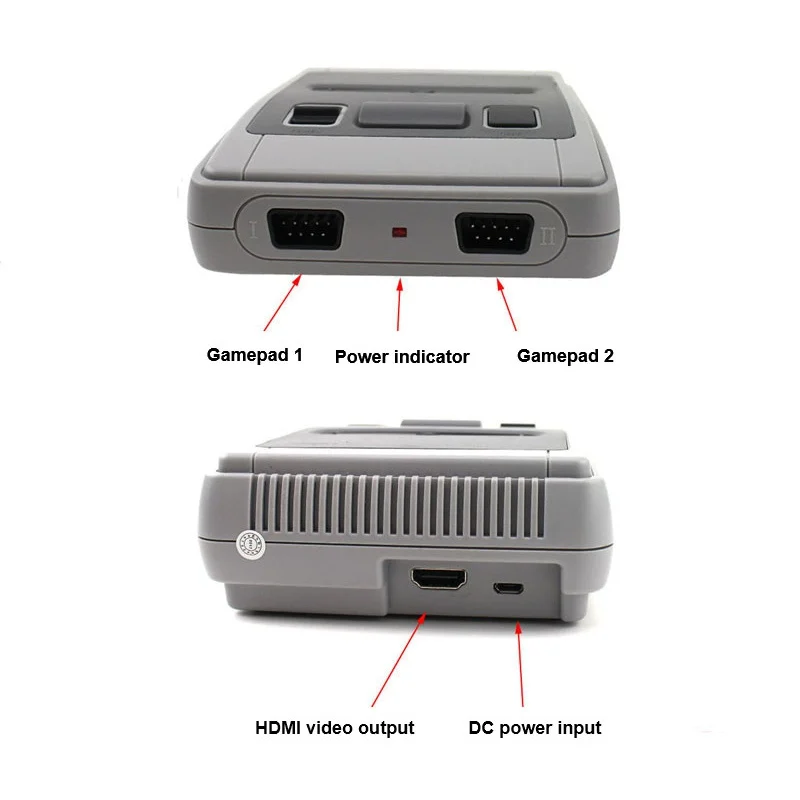 HDMI/AV Мини Ретро ТВ игровая консоль 8 бит классический встроенный 621 игровой контроллер HD два-плеер мини-игровые консоли NES