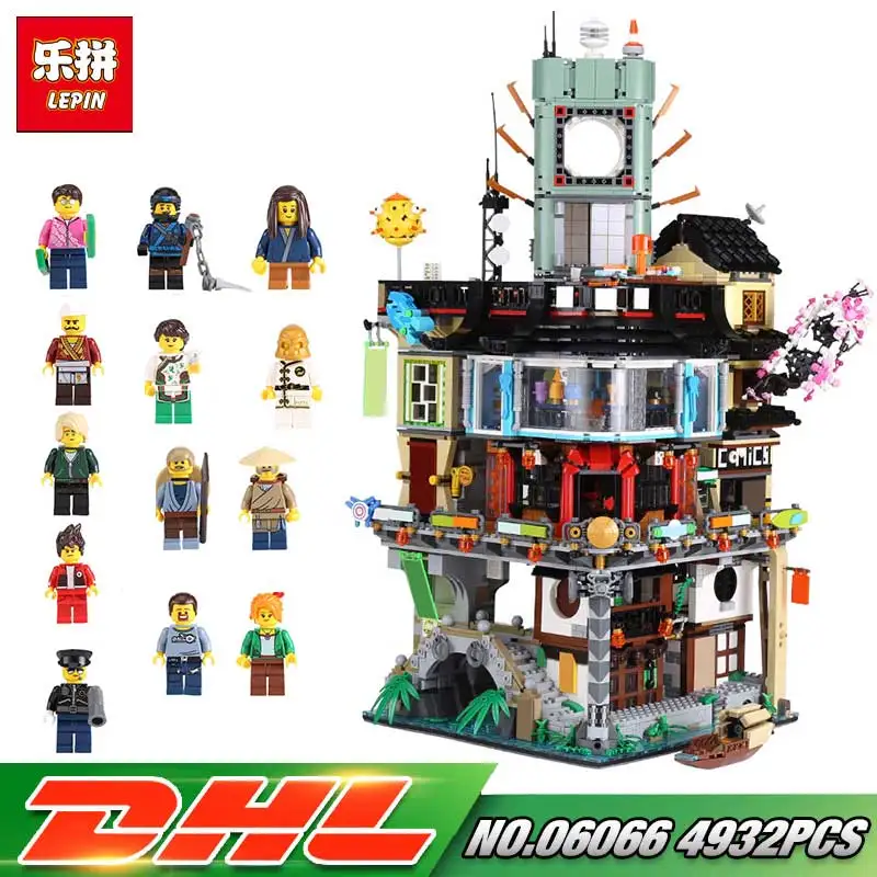 IN Stock Lepin 06066 4932pcs City Series NinjagoINGly Model Building Blocks Kids Toys Bricks Compatible legoing 70620 Kids Toy IN Stock Lepin 06066 4932pcs City Series NinjagoINGly Model Building Blocks Kids Toys Bricks Compatible legoing 70620 Kids Toy