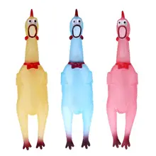 HBB 1 шт. мягкая светящаяся кричащая курица сжимающая звук декомпрессионная Игрушка снятие стресса для детей