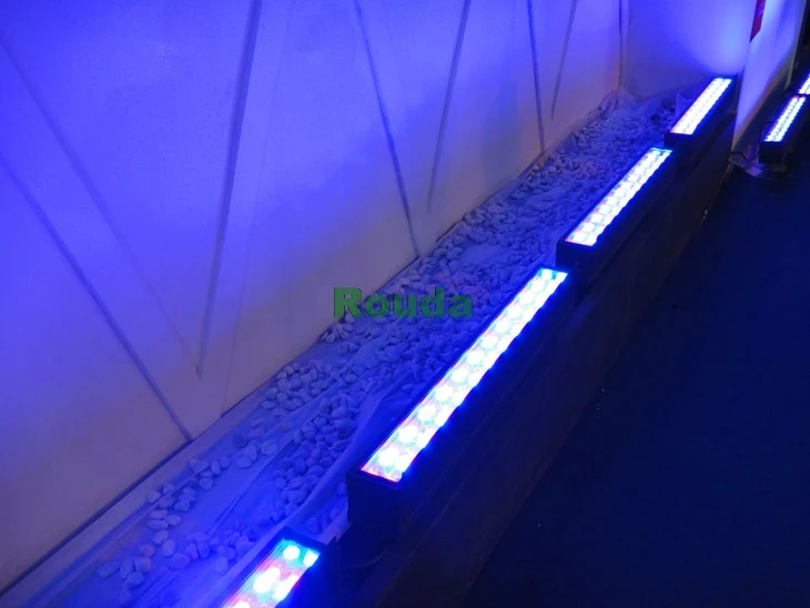 Светодиодная настенная шайба 24*3 Вт 72 Вт RGB цвет Контролируется DMX512 51*58*1000 мм UDDALight 10% off