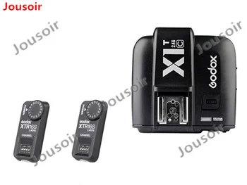 

2x Godox XTR-16S Wireless 2.4G Power Control Flash Receivers + X1T-C TTL Wireless Transmitter For C V850 V860C V860N Flash CD50