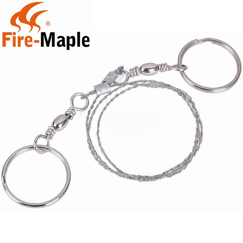 

Fire Maple Mini Hacksaw Hand Chain Saw Camping Security Survival Wire Fretsaw Wire Saw Stainless Steel 60cm Length 20g FMP-25P