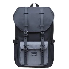 KAUKKO рюкзак женский и мужской студенческий 17 дюймов рюкзак для 1" блокнот Повседневный Рюкзак Студенческая сумка для походов 46 см, 20 л