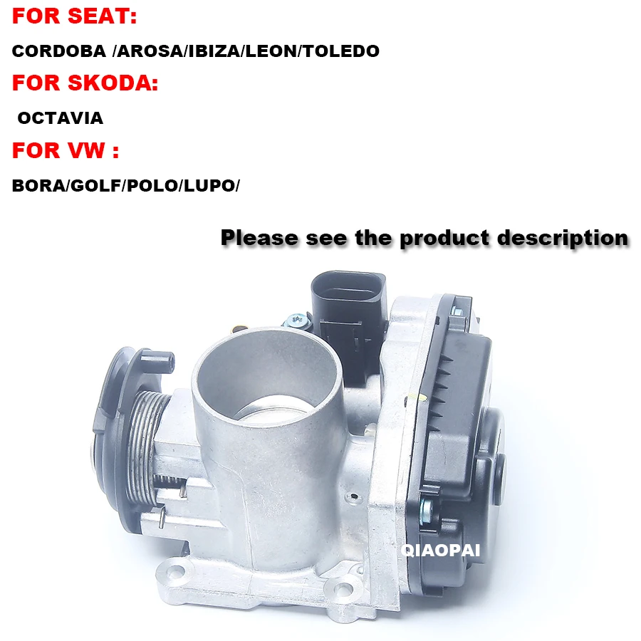 Корпус дроссельной заслонки в сборе для VOLKSWAGEN VW Seat IBIZA POLO BORA Skoda 030133064F 030 133 064F