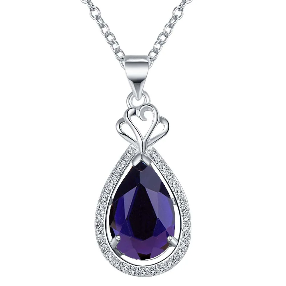 High Quality Silver Fashion Jewelry Chains Necklace Pendant WN 768 in 