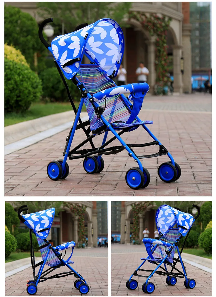 Новая детская коляска на четырех колесах, детская коляска на колесиках, легкая переносная коляска для путешествий, детская коляска