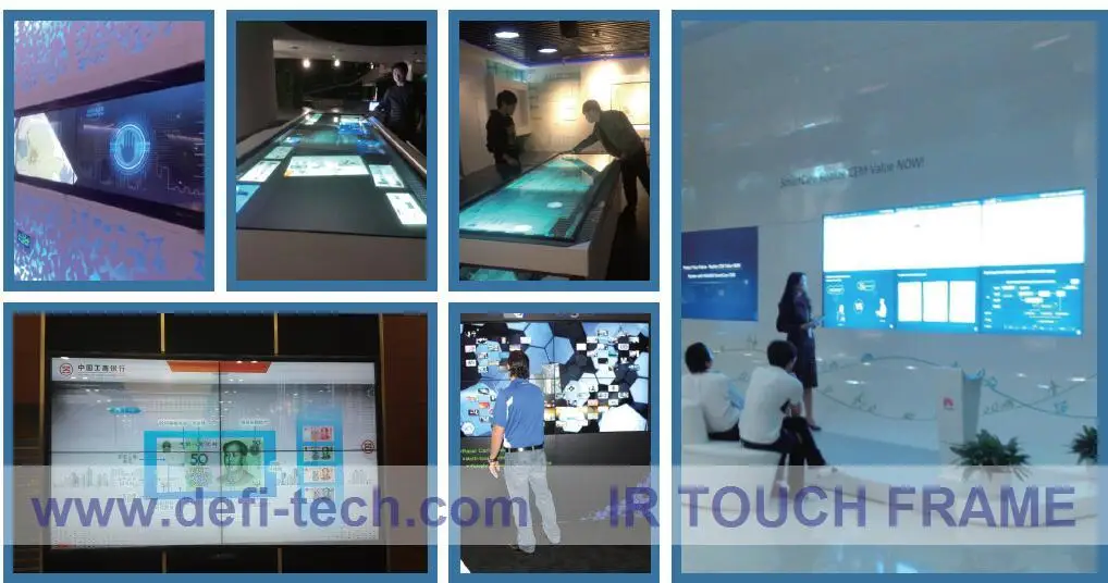 65 Inch 40 points IR Touch Screen Frame without glass / fast shipping | Компьютеры и офис
