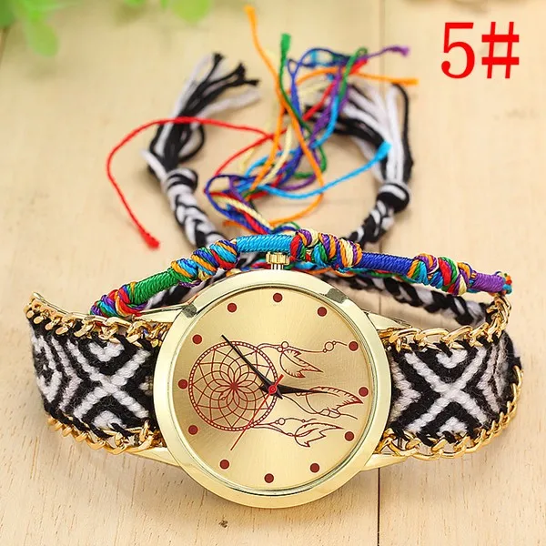 Vansvar-Vintage-Women-Native-Handmade-Quartz-Watch-Knitted-Dreamcatcher-Friendship-Watch-Relojes-Mujer-Drop-Shipping-1468 (10)