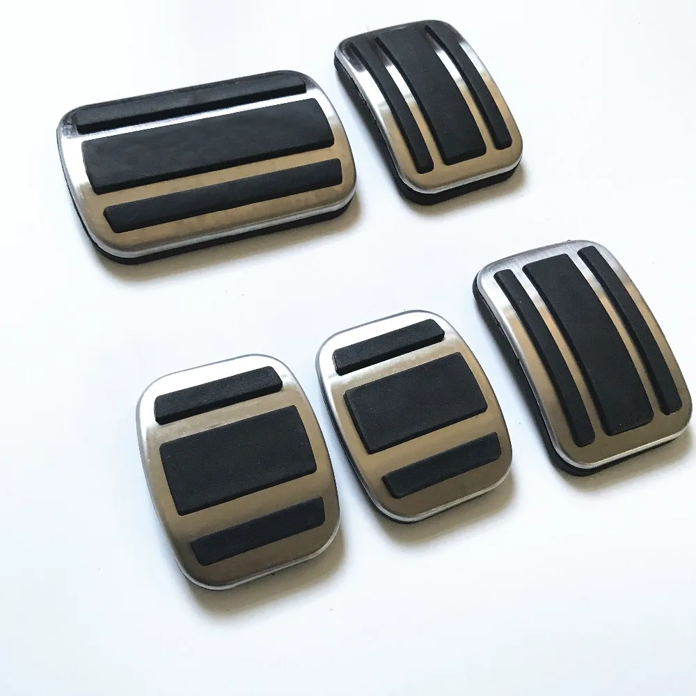 

Accessories Accelerator Brake Clutch Pedals Pad For Peugeot 3008 GT 2017 2018 Automatic Manual Plate Styling Stickers